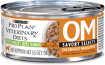 Purina Pro Plan Veterinary Diets Om Overweight Management Savory Selects Turkey